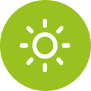 icon of a sun