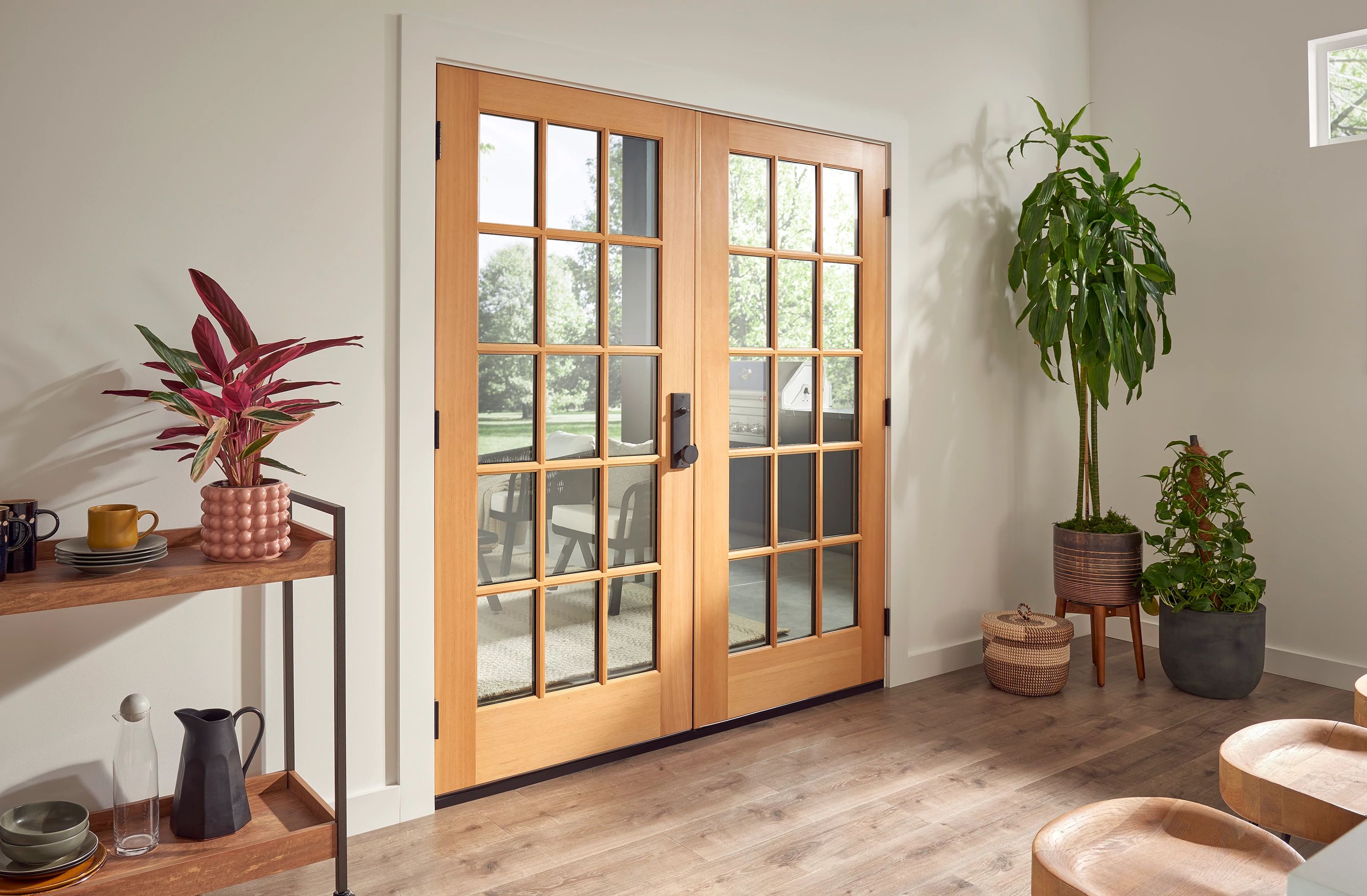 double 10-lite doors